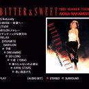 【Blu-ray】AKINA NAKAMORI - BITTER & SWEET 1985 Summer TOUR