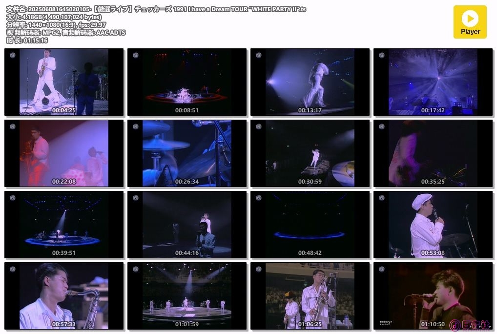 202506081645020105-【厳選ライブ】チェッカーズ 1991 I have a Dream TOUR “WHITE P.jpg