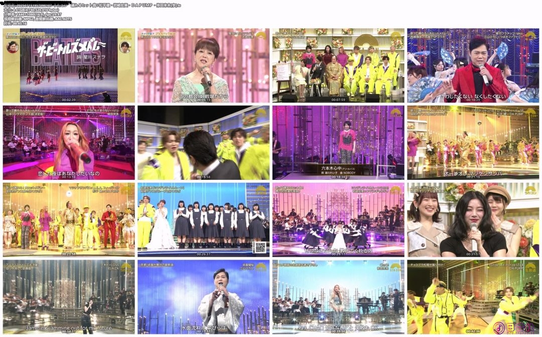 202507151957090107-うたコン　踊れるヒット曲▽松平健・岩崎宏美・ＤＡＰＵＭＰ・倖.jpg