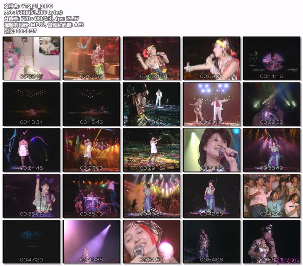 【DVD】河合奈保子 NAOKO EAST '85～感電するゾ熱い夏～ (20121121 MPEG2)【150积分可见】