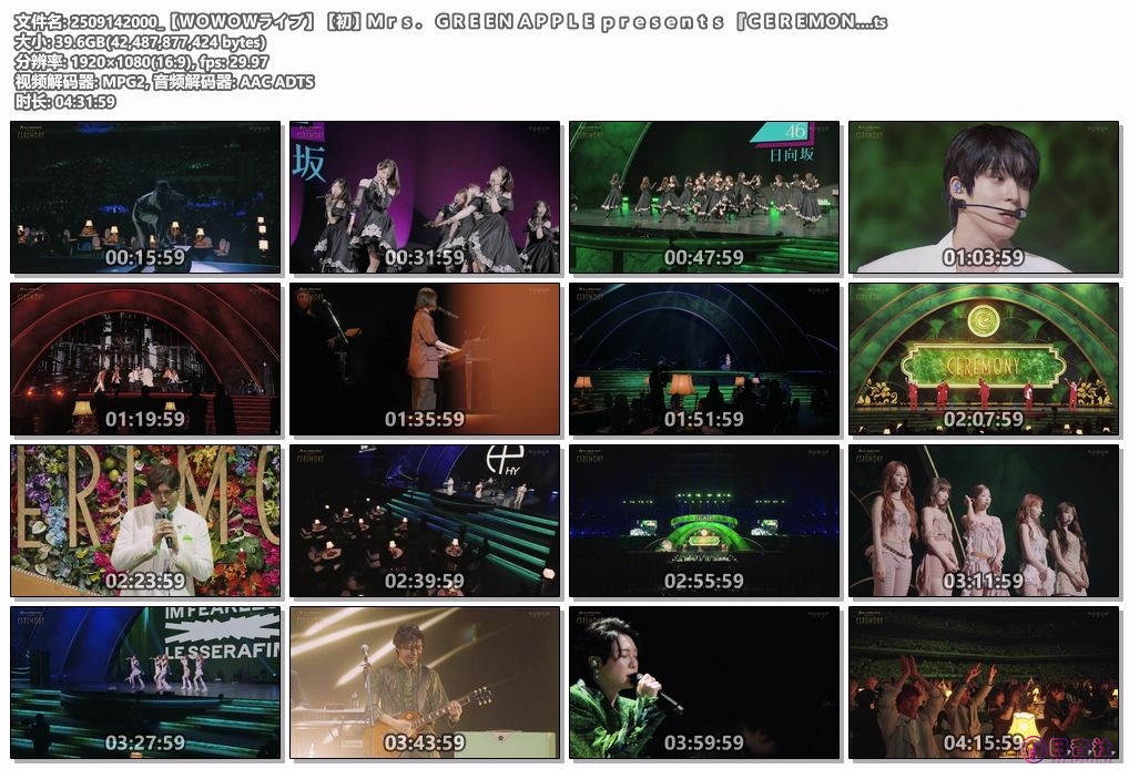 2509142000_【ＷＯＷＯＷライブ】【初】Ｍｒｓ． ＧＲＥＥＮ ＡＰＰＬＥ ｐｒｅｓｅｎ.jpg