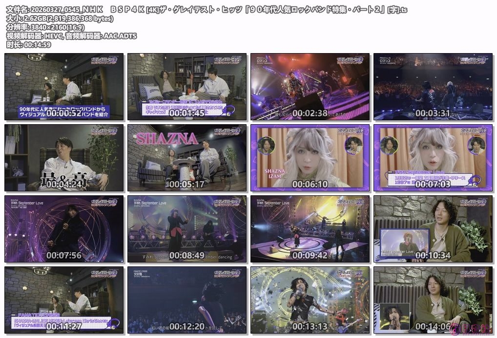 20260327_0545_ＮＨＫ　ＢＳＰ４Ｋ [4K]ザ・グレイテスト・ヒッツ「９０年代人気ロッ.jpg