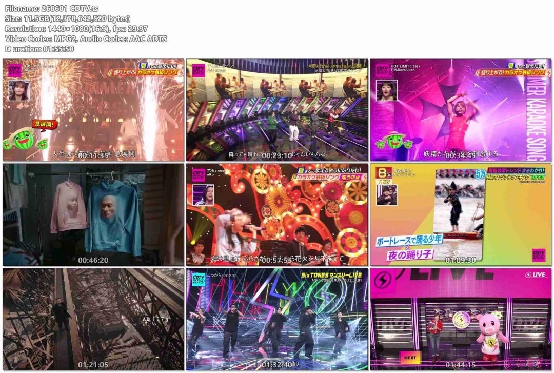 【HDTV-FULL】ＣＤＴＶライブ！ライブ！2時間SP（20260601 TBS 1080i MPEG2-TS）