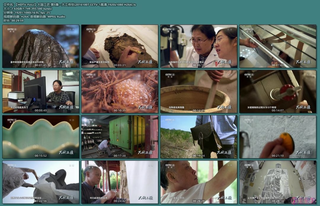 【HDTV-FULL】大国工匠 第5集 - 大工传世(20161007 CCTV-1高清 1920x1080 H264).ts.jpg