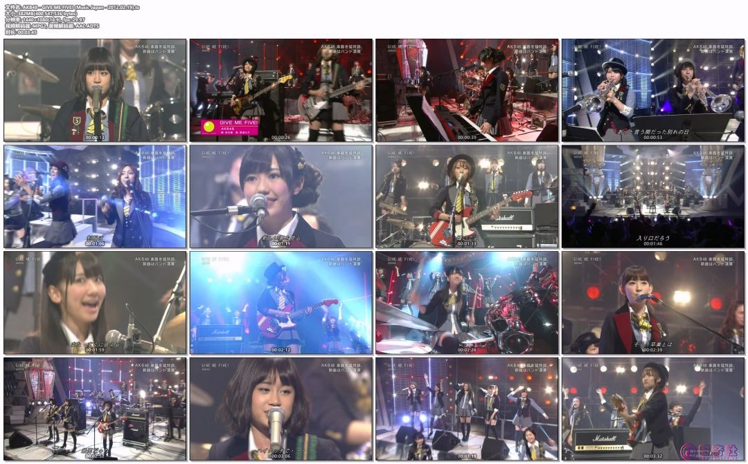 AKB48 - GIVE ME FIVE! (Music Japan - 2012.02.19).ts.jpg
